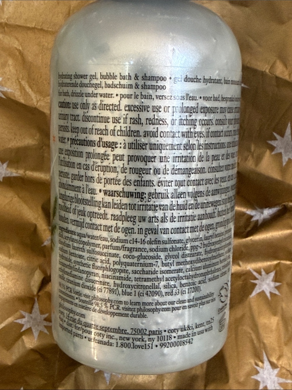 PHILOSOPHY limited edition Snow Angel 8 fl. Oz. Shower gel - Picture 5 of 6